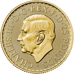 2023 UK King Charles III Britannia 1/4oz Gold Coin | 1/4oz Gold Coins