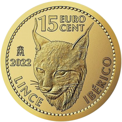 2022 Spanish Iberian Lynx 1/10oz Gold Coin