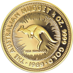 Pre-Owned 1989 Australian Nugget 1/2oz Gold Coin