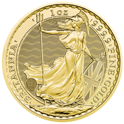 Pre-Owned UK King Charles III Britannia 1oz Gold Coin - Mixed Dates