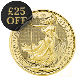 Pre-Owned UK King Charles III Britannia 1oz Gold Coin - Mixed Dates