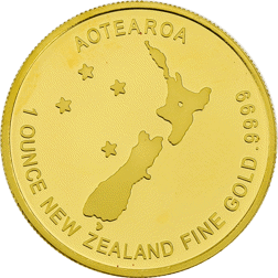 Pre-Owned New Zealand Kiwi 1oz Gold Round