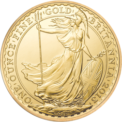 Pre-Owned 2013 UK Britannia 1oz Gold Coin