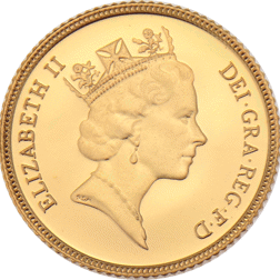 Proof Half Sovereign Gold Coin – 1983 – 1988