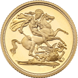 Proof Half Sovereign Gold Coin – 1990 – 1999