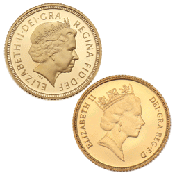 Proof Half Sovereign Gold Coin – 1990 – 1999
