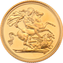 Proof Half Sovereign Gold Coin – 2000 – 2001