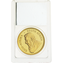 Pre-Owned 1975 South African Krugerrand 1oz Proof Gold Coin - SAGCE Graded 103 - Certificate 64683