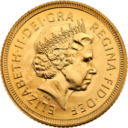 Pre-Owned 2000 UK Half Sovereign Gold Coin - Carded