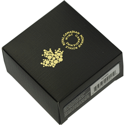 Pre-Owned 2019 Royal Canadian Mint 40th Anniversary of the Maple Leaf 1/4oz Proof Gold Coin