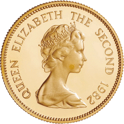 Pre-Owned 1982 Hong Kong Year of the Dog $1000 Proof Design Gold Coin