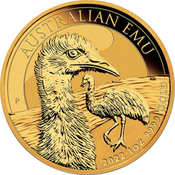 2022 Australian Emu 1oz Gold Coin