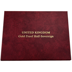 Pre-Owned 2005 UK Half Sovereign Proof Gold Coin