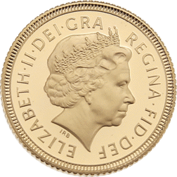 Pre-Owned 2002 UK Proof Half Sovereign Gold Coin