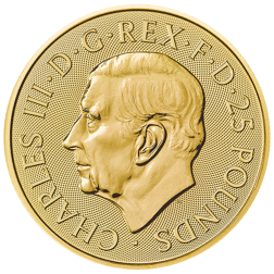 2023 UK Tudor Beasts Bull of Clarence 1/4oz Gold Coin