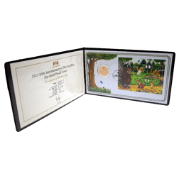 Pre-Owned 2019 UK The Gruffalo and Mouse 50p Gold Proof Coin in Stamp Cover