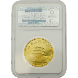 Pre-Owned 1989 Chinese Panda 1oz Gold Coin NGC Graded MS 68 - 3595699-016