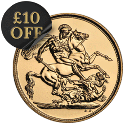 Pre-Owned UK Double Sovereign Gold Coin - Mixed Dates