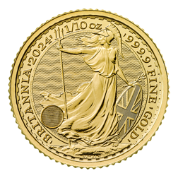 2024 UK Britannia 1/10oz Gold Coin
