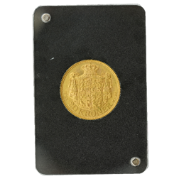 Pre-Owned 1916 Denmark Christian X 20 Kroner Gold Coin