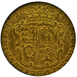 Pre-Owned 1748 UK George II Half Guinea Gold Coin - Boxed