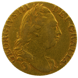 Pre-Owned 1784 UK George III Guinea Gold Coin - Boxed