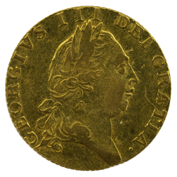 Pre-Owned 1790 UK George III Spade Guinea Gold Coin - Boxed