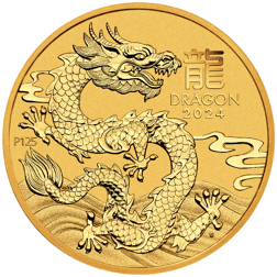 2024 Australian Lunar Dragon 2oz Gold Coin