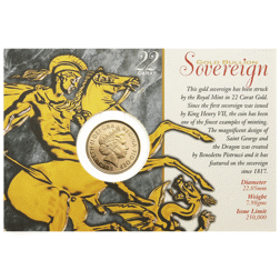 Pre-Owned 2000 UK Full Sovereign Gold Coin - Carded