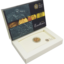 Pre-Owned 2010 UK Boxed Half Sovereign Gold Coin
