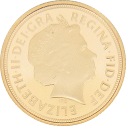 Pre-Owned 2011 UK Half Sovereign Proof Gold Coin