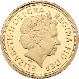 Pre-Owned 2012 UK Half Sovereign Proof Gold Coin