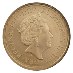 Pre-Owned 2021 UK 95th Birthday of Queen Elizabeth II 'Struck on the Day' Full Sovereign Gold Coin C