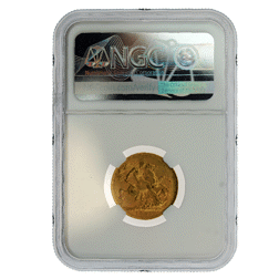 Pre-Owned 1905 UK Edward VII Full Sovereign Gold Coin NGC Graded AU 58 - 6321055-003