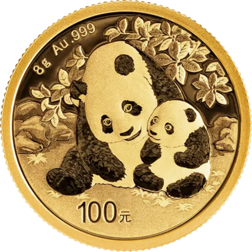 2024 Chinese Panda 8g Gold Coin