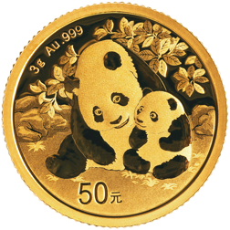 2024 Chinese Panda 3g Gold Coin