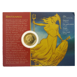 Pre-Owned 2000 UK Britannia 1/4oz Gold Coin - Carded