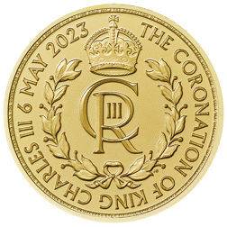 Pre-Owned 2023 UK King Charles III Coronation 1/10oz Gold Coin