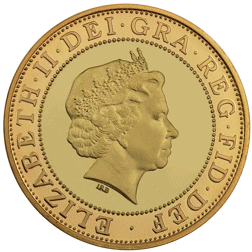 Pre-Owned 2005 400th Anniversary of the Gunpowder Plot £2 Proof Gold Coin