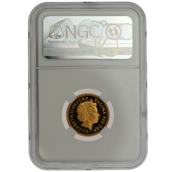 Pre-Owned 2002 UK Full Sovereign Proof Gold Coin - NGC Graded PF 67 - 6672158-014