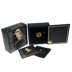 U ユー カメリアバレッタ BOX付き　ゴールド Pre-Owned 2023 Australian Kookaburra 1/4oz Gold Proof Coin
