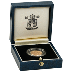 Pre-Owned 1996 UK Half Sovereign Proof Gold Coin