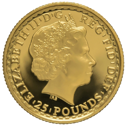 Pre-Owned 2006 UK Britannia 1/4oz Proof Gold Coin