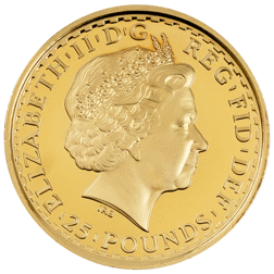 Pre-Owned 2006 UK Britannia 1/4oz Proof Gold Coin