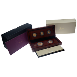 Pre-Owned 2022 UK Sovereign Proof Gold 5-Coin Set