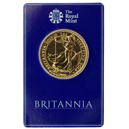 Pre-Owned 2015 UK Britannia 1oz Gold Coin - Carded