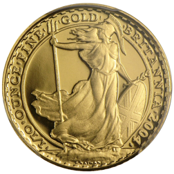 Pre-Owned 2004 UK Britannia 1/10oz Proof Design Gold Coin