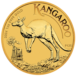 2024 Australian Kangaroo 1oz Gold Coin