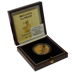 Pre-Owned 1987 UK Britannia 1oz Proof Gold Coin