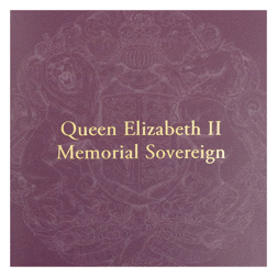 Pre-Owned 2022 UK Memorial Full Sovereign Proof Gold Coin - Damaged Outer Box